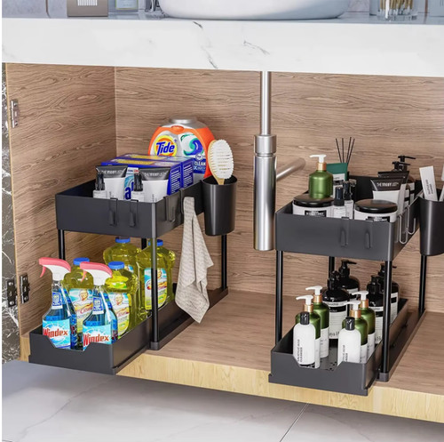 Tier under sink storage - 2,