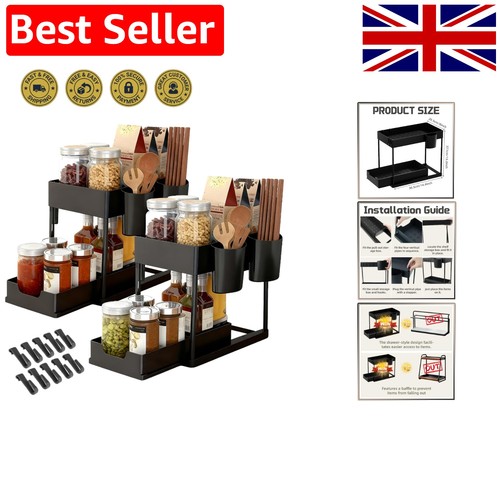 Tier under sink organizer - 2-tier,