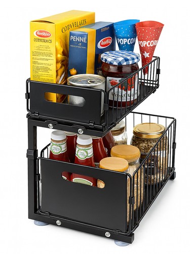 Under pull out - sink, storage