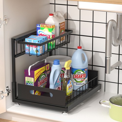 Tier under sink storage - 2,