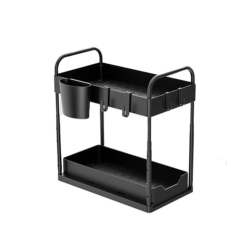 Under sink shelf tier - shelf, 2-tier