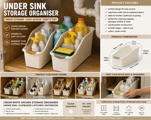 Under sink storage organiser - under,