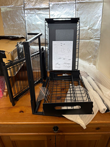 Under sink organizer - organizer, 2-tier