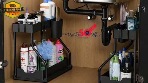 Tier under sink storage - 2,
