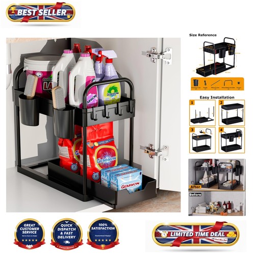 Stylish under sink organizer - stylish,