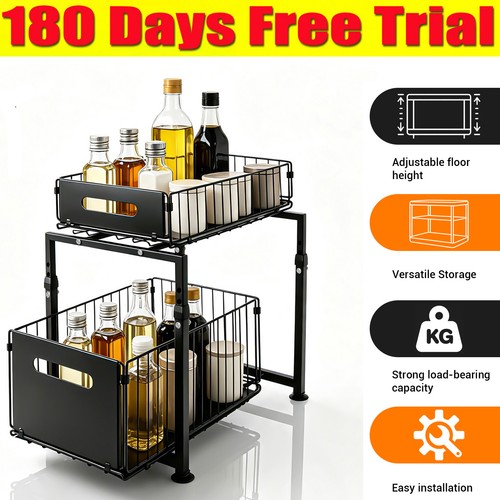 Under sink organizer tier - 2,
