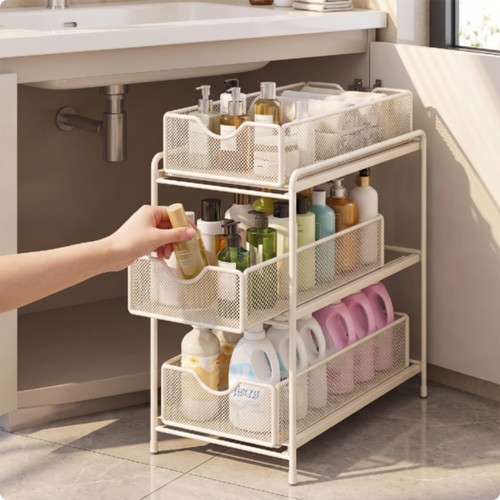 Under sink storage rack heavy - under-sink,