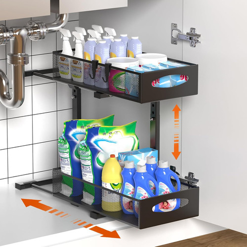 Pull out under sink storage - under,
