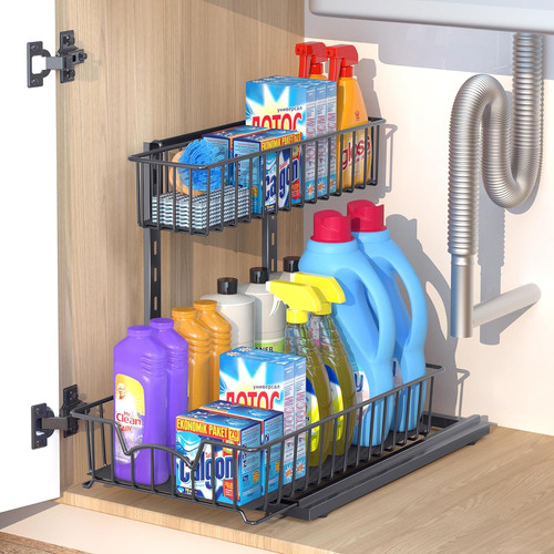 Tier under sink storage - 2,