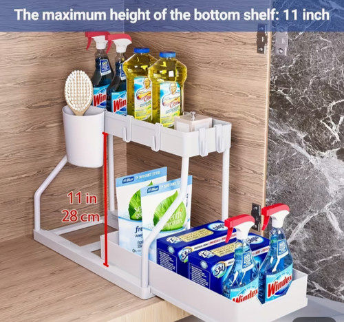 Tier pull out - 2-tier, under