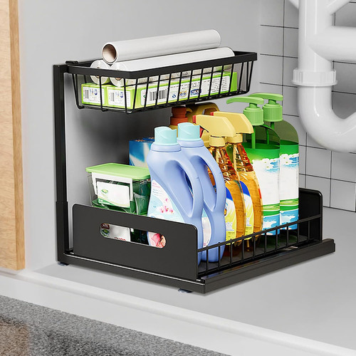 Tier under sink storage - under,