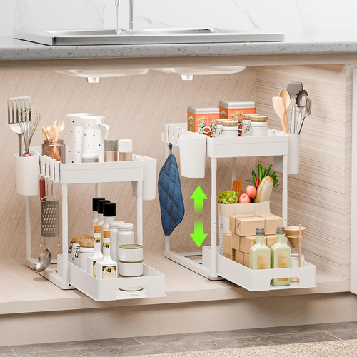 Adjustable under sink - under,