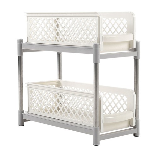 Under sink storage basket rack - sink,