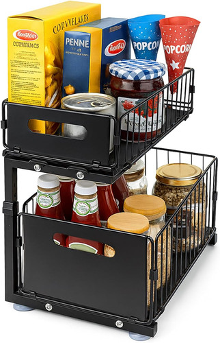 Under sink storage tier - under,