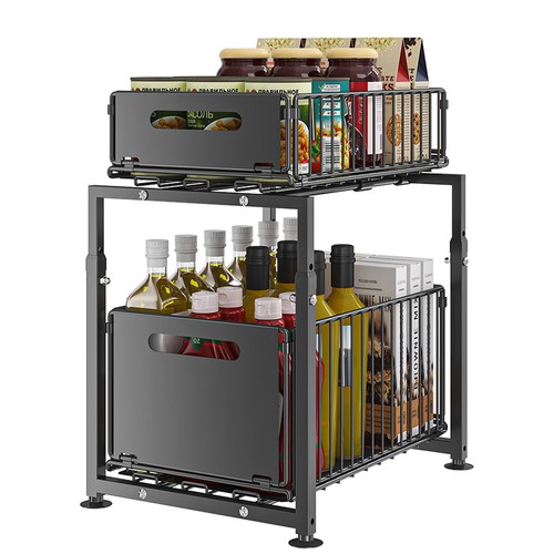 Under sink organizer - under, tier