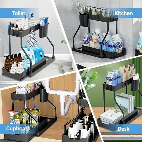 Tier pull out under - pull, sink