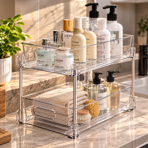 Under sink storage organizer - sink,