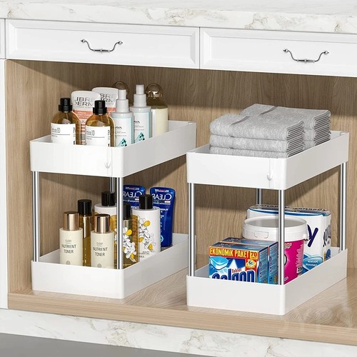 Tier under sink organizer - sink,