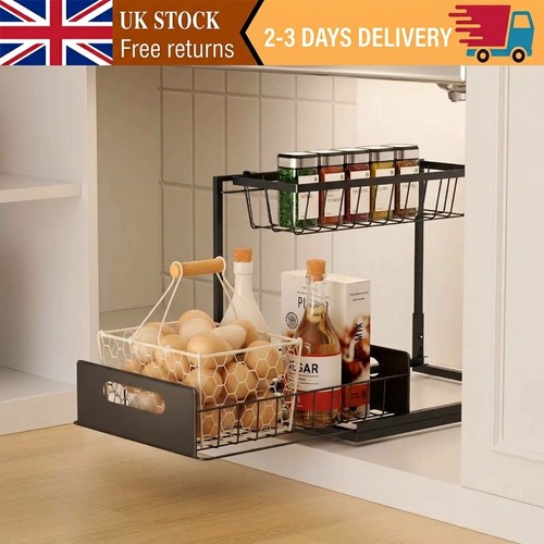 Under sink organizer - organizer, pull