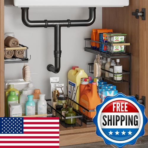 Aekenr under sink organizer - under,