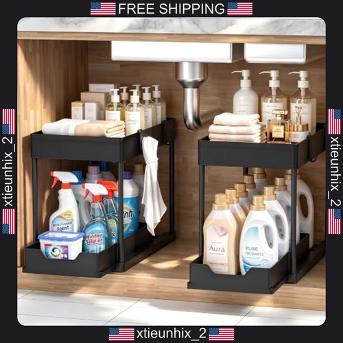 Under sink organizer - sink,