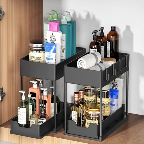 Under sink storage with - sink,